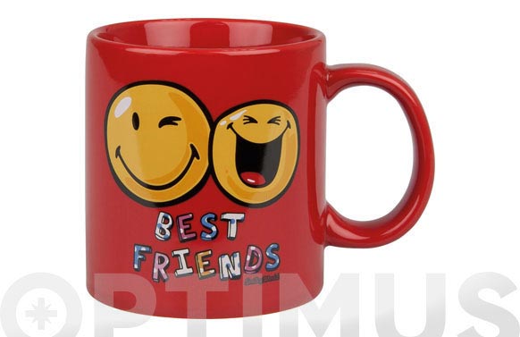 126_690475d71db2b MUG CERAMICA SMILEY 330 ML - Imagen 1