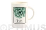 MUG NEW BONE CHINA HOJAS - Imagen 6