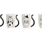 MUG PORCELANA GATOS 4UDS SURTIDO