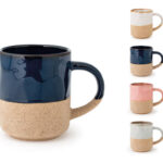 MUG STONEWARE COASTAL VIBES 41 CL