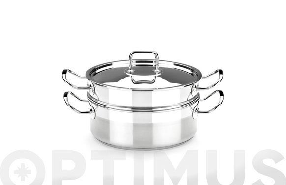 126_690479fa30d1e OLLA VAPOR CON TAPA PROFESIONAL - Imagen 1