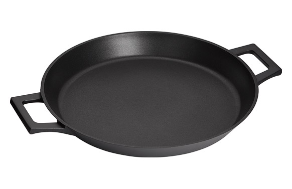 126_69047a46a4777 PAELLERA ALUMINIO FUNDIDO ABSOLUT NEGRA FULL INDUCCION - Imagen 1