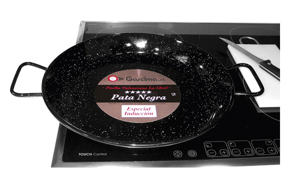 126_69047a847da1d PAELLERA ESMALTADA PATA NEGRA - Imagen 1