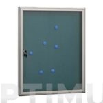 PANEL DE ANUNCIOS VERTICAL PLATA 4 HOJAS