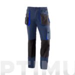 PANTALON MULTIBOLSILLOS 265 GR TOP RANGE AZUL / NEGRO