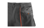 PANTALON MULTIBOLSILLOS 265 GR TOP RANGE GRIS / NARANJA - Imagen 2