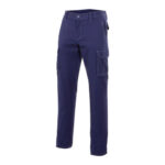 PANTALON POLIESTER / ALGODON 240 GR AZUL MARINO