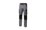 PANTALON POLIESTER / ALGODON 240 GR SOLID MATCH GRIS / NEGRO - Imagen 2