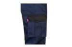 PANTALON POLIESTER / ALGODON 240 GR SOLID MATCH NAVY / NEGRO - Imagen 3