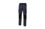 PANTALON POLIESTER / ALGODON 240 GR SOLID MATCH NAVY / NEGRO - Imagen 4