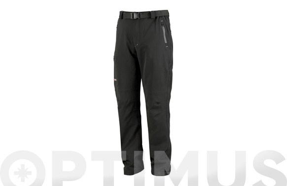 126_6905f2f333ec1 PANTALON SOFTSHELL IMPERMEABLE NEGRO - Imagen 1