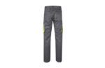 PANTALON STRETCH 240 GR FLUOR MATCH GRIS / AMARILLO - Imagen 2