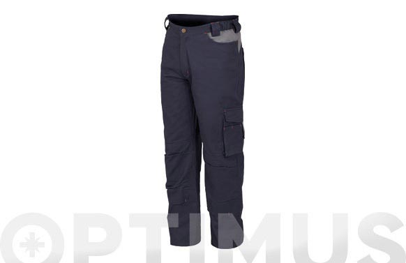 126_6905f337bab13 PANTALON STRETCH MONOCOLOR AZUL - Imagen 1