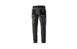 PANTALON TECNICO 240 GR GRIS / AMARILLO FLUOR - Imagen 4