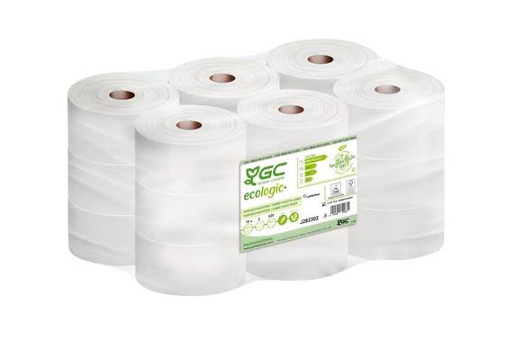 126_6905f39b401be PAPEL HIGIENICO INDUSTRIAL 124 M (18 ROLLOS) - Imagen 1