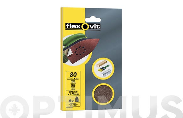 126_6905f39cc3b38 PAPEL OXIDO ALUMINIO VELGRIP TRIANGULAR 6 UDS - Imagen 1