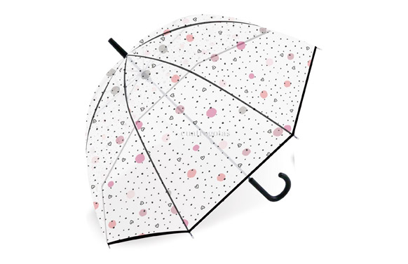 126_6905f3df42310 PARAGUAS MUJER LARGO MANUAL TRANSPARENTE - Imagen 1