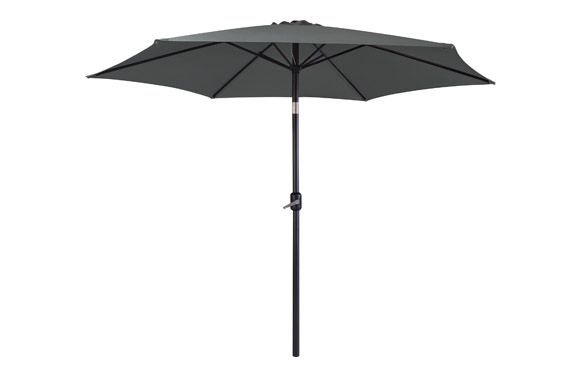 126_6905f40a56653 PARASOL ALUMINIO INCLINABLE ANTRACITA - Imagen 1