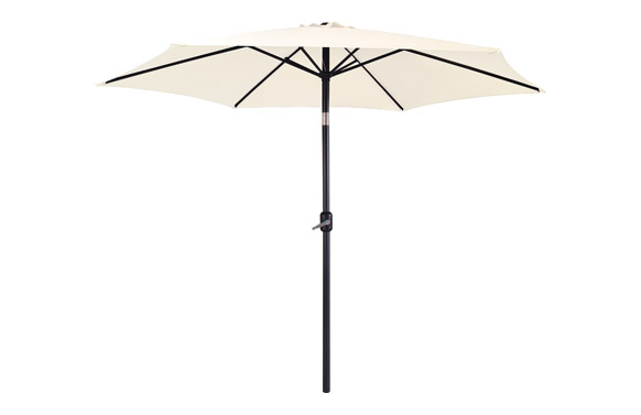 126_6905f40b9601e PARASOL ALUMINIO INCLINABLE BEIGE - Imagen 1