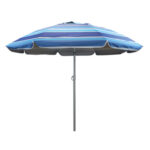 PARASOL PLAYA ALUMINIO Ø180 CM UPF 50+