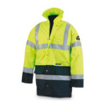 PARKA ALTA VISIBILIDAD MARINO / AMARILLO