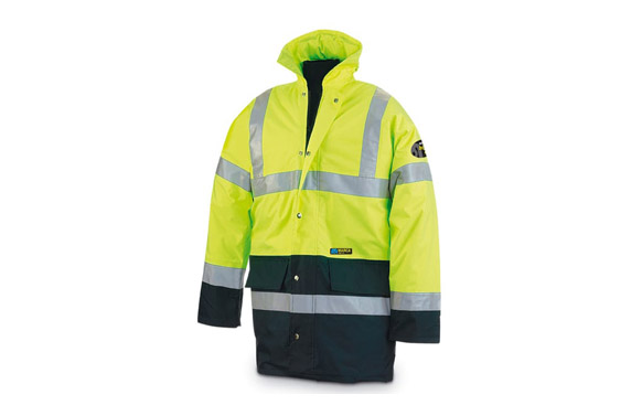 126_6905f47004462 PARKA ALTA VISIBILIDAD MARINO / AMARILLO - Imagen 1
