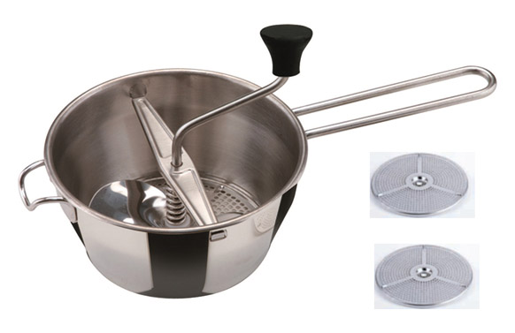 126_6905f55a0d291 PASAPURE COC 2 DISCOS MANGO VARILLA INOX - Imagen 1