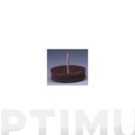 PATIN PARA PATAS MUEBLE MARRON 8 UDS