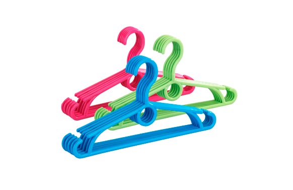 126_6905f6700da99 PERCHA ARMARIO PLASTICO INFANTIL 5 PIEZAS SURTIDAS - Imagen 1