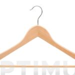 PERCHA MADERA CON BARRA (6 UNIDADES)