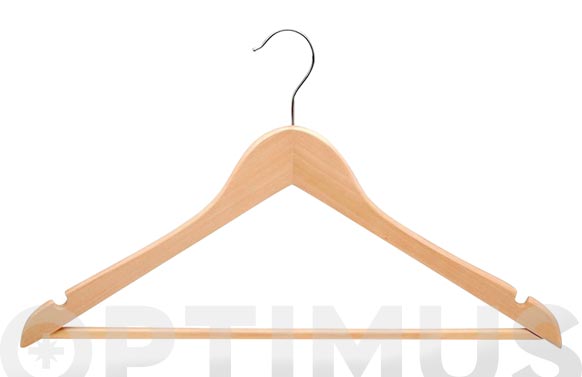 126_6905f69939c75 PERCHA MADERA CON BARRA (6 UNIDADES) - Imagen 1