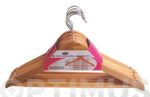 PERCHA MADERA CON BARRA (6 UNIDADES) - Imagen 2