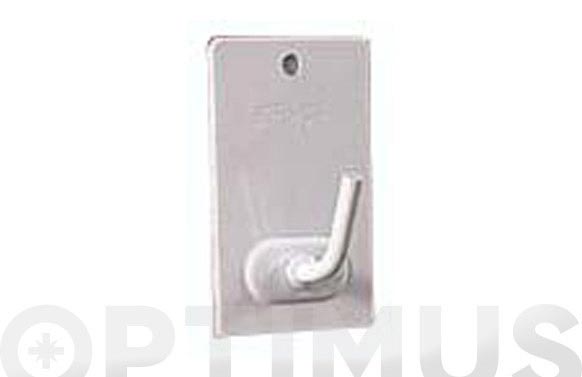 126_6905f69a5bf02 PERCHA MEDIANA ADHESIVA 3 UDS - Imagen 1