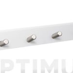 PERCHA PARED 4 POMOS INCLINADOS