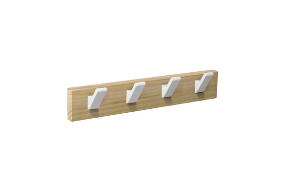 126_6905f6bbf4104 PERCHA PARED MADERA NATURAL - Imagen 1