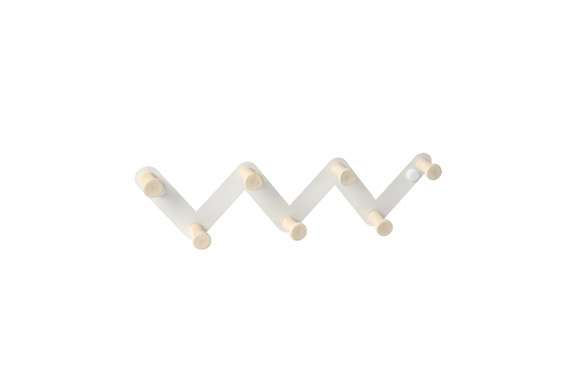 126_6905f6be3e022 PERCHA PARED MADERA NATURAL 330 MM - Imagen 1