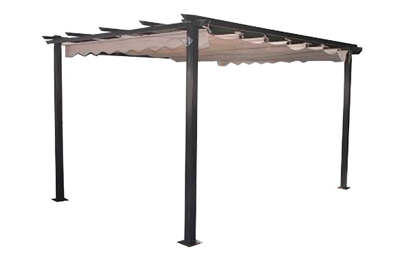 126_6905f7264064c PERGOLA ALUMINIO TOLDO CORREDERO - Imagen 1