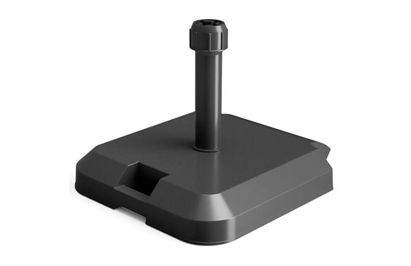 126_6905f86144987 PIE PARASOL CEMENTO PP 36 KG CON RUEDAS - Imagen 1