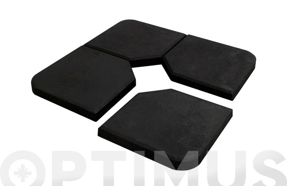 126_6905f86298365 PIE PARASOL EXCENTRICO 1/4 25 KG - Imagen 1