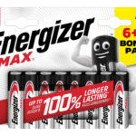 PILA ALCALINA MAX LR6 AA PACK 6+2