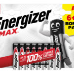 PILA ALCALINA MAX LR6 AAA PACK 6+2