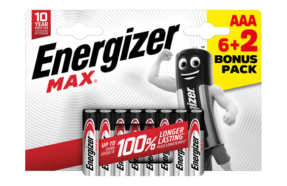 126_6905f8f35cf8e PILA ALCALINA MAX LR6 AAA PACK 6+2 - Imagen 1