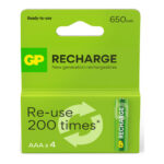 PILA RECARGABLE RECHARGE 4 UNID