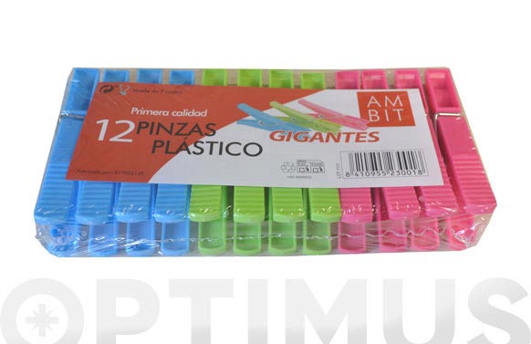 126_69074b1ac0d4c PINZA PLASTICO 12 UN - Imagen 1