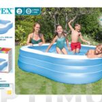 PISCINA AUTOPORTANTE INFANTIL AZUL 1250 L