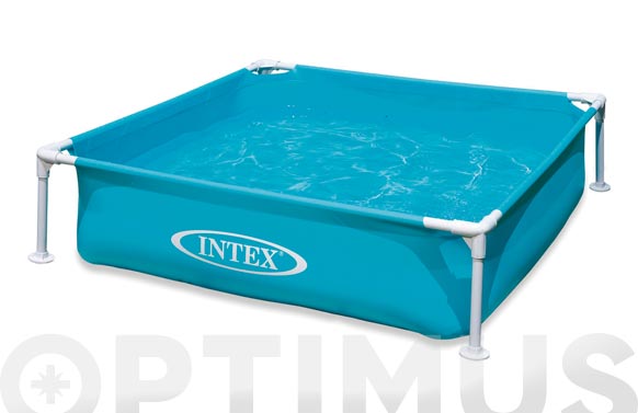 126_69074b901fc2a PISCINA CUADRADA DESMONTABLE SIN DEPURADORA - Imagen 1