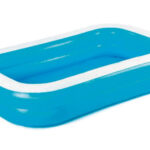 PISCINA INFANTIL HINCHABLE RECTANGULAR AZUL