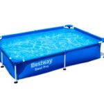 PISCINA RECTANGULAR DESMONTABLE 1.200 L SIN DEPURADORA