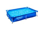 PISCINA RECTANGULAR DESMONTABLE 1.200 L SIN DEPURADORA