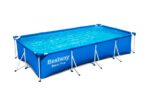 PISCINA RECTANGULAR DESMONTABLE 5.700 L DEPURADORA TIPO I